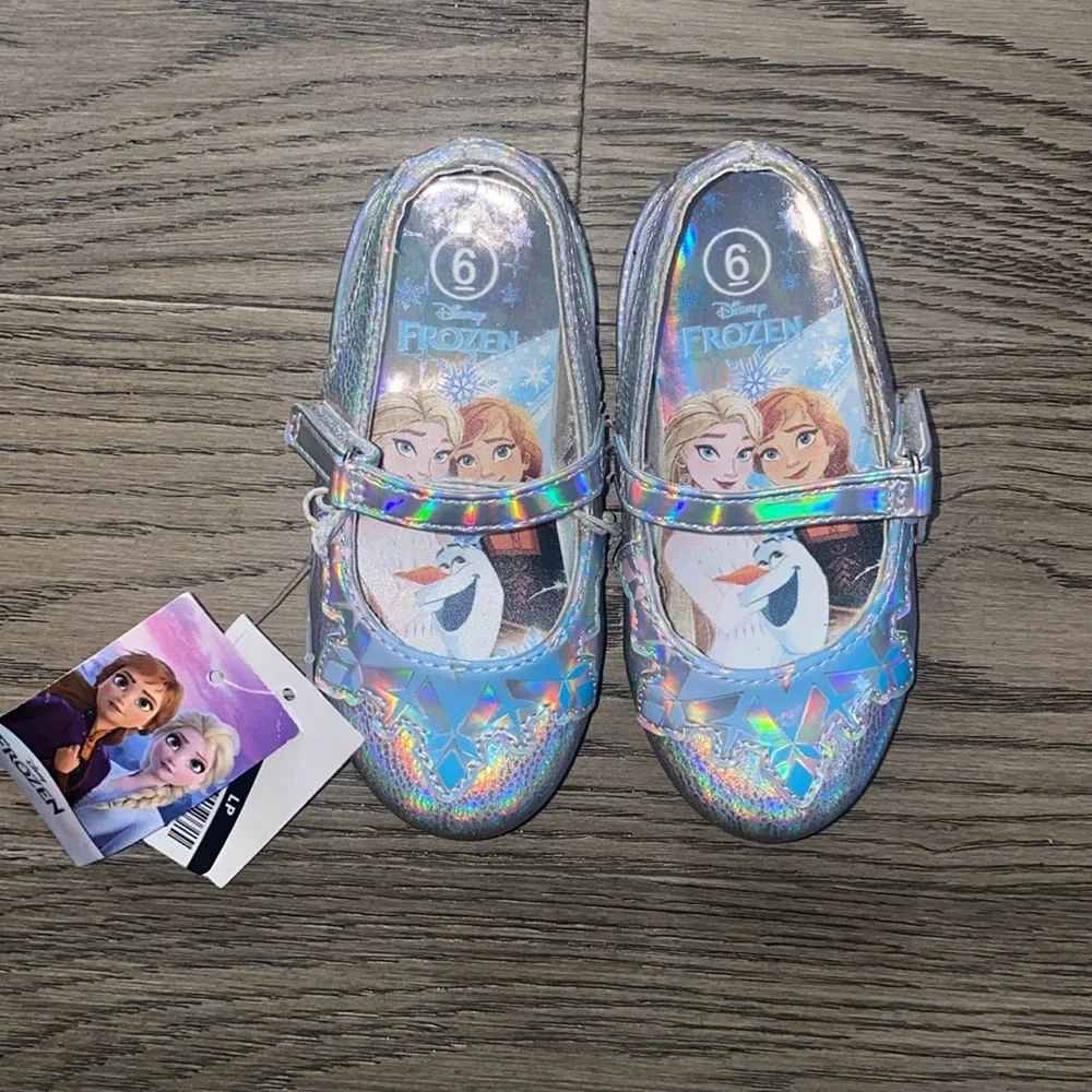 ADORABLE DISNEY FROZEN LITTLE GIRLS DRESS SHOES